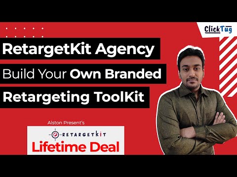 RetargetKit Agency &amp; White Label - Build Your Own Branded All-in-one Retargeting ToolKit