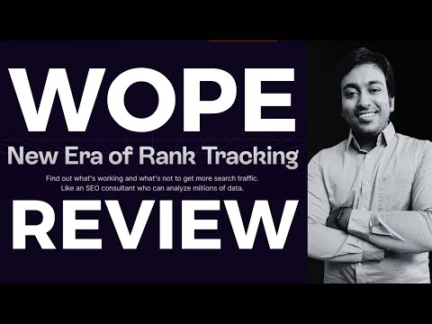 Wope Rank Tracking Appsumo Lifetime Deal Review &amp; Tutorial