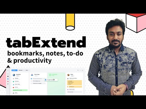 tabExtend Review - Bookmarks, To-do &amp; Notes Chrome Extension