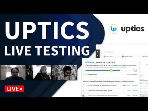 Uptics Review &amp; Live Testing - First Time Users - Pros &amp; Cons