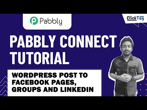 Pabbly Connect Tutorial - WordPress Post to Facebook Pages, Groups and LinkedIn - Social Media