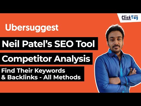 Ubersuggest Neil Patel Traffic &amp; SEO Analyzer - Find Competitor Backlinks &amp; Keywords in 2022