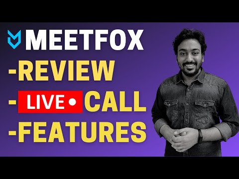 MeetFox Review &amp; Tutorial - Scheduling &amp; Meeting Software [40% OFF]