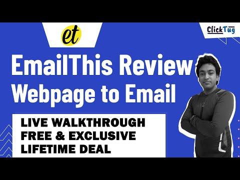 EmailThis Review - How to Email a Web Page in All Browsers