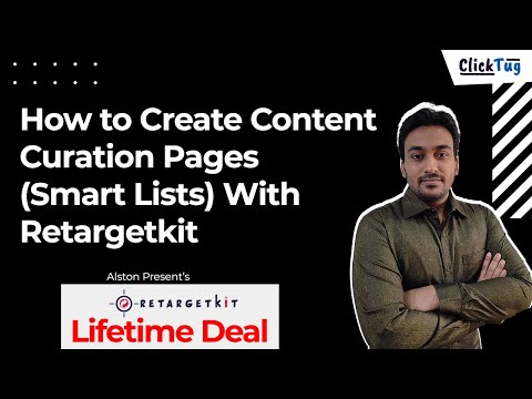 How to Create Content Curation Pages (Smart Lists) with Retargetkit