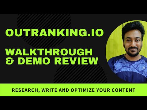 Outranking.io Review - GPT3, AI Writer (GPT3) &amp; SEO Content Tool