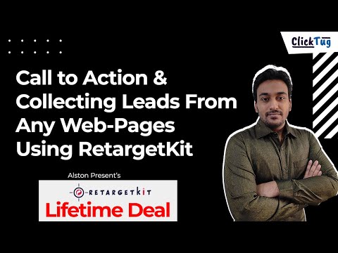 Call to Action &amp; Collecting Leads From Any Web-Pages Using RetargetKit