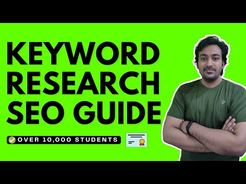 Free SEO Keyword Research Guide Tutorial 2023 - Step-by-Step Course