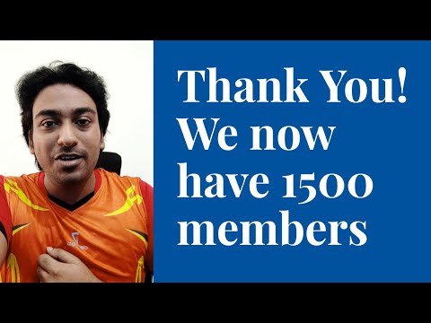 Thank You! We Now have 1500 members in Our Digital Marketing &amp; SaaS Community