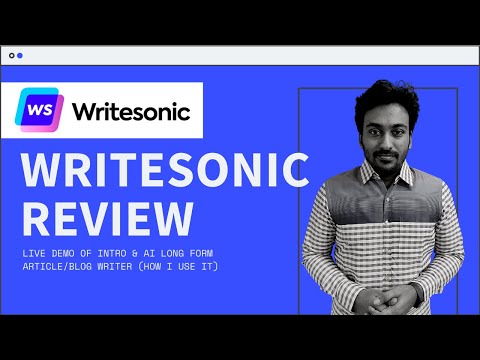 Writesonic Review - GPT3 AI Writer Software