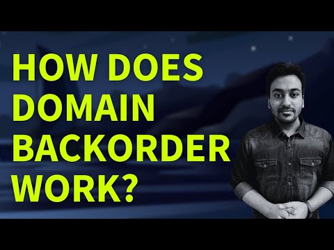 How Does Domain Backorder Work? (Domain Registrar Guide FAQ #20)