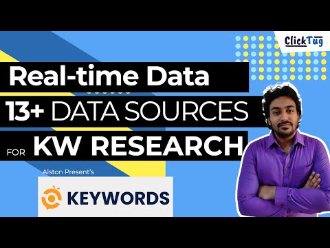 Getkeywords Quick Overview - Accurate keyword research with 13+ sources