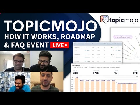 TopicMojo Event with Ahmed Qureshi - How it Works, Roadmap, Features &amp; More