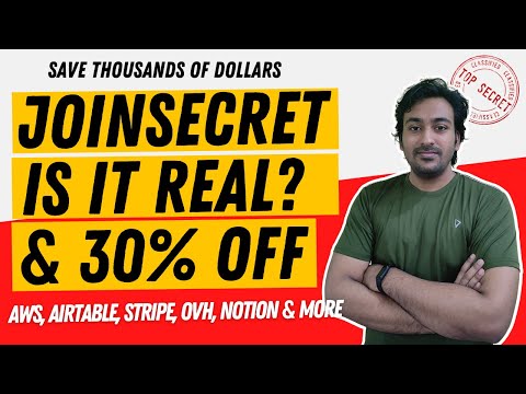 JoinSecret Deal Review &amp; Discount - Free AWS, Airtable, Stripe, Notion &amp; More