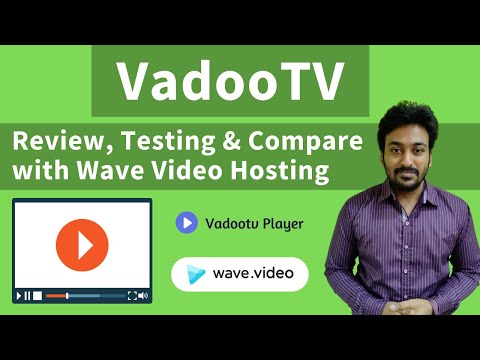 VadooTV Player Review - How Easy to Use &amp; Comparison With Wave Video Hosting